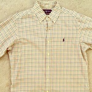 Medium Standard Fit Checkered Ralph Lauren Shirt
